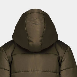 Chaqueta Acolchada de Lona para Hombre, Estilo Urbano, de Alta Calidad, Transpirable, de Poliéster, con Cuello Alto y Logotipo Frontal Personalizado - Product Image 6