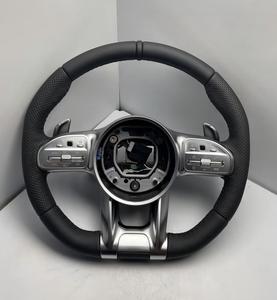 <span class=keywords><strong>Volant</strong></span> en fibre de carbone haute adhérence pour <span class=keywords><strong>Mercedes</strong></span>-Benz V295 EQS V297 EV, remplacement OEM pour la rénovation intérieure de <span class=keywords><strong>voiture</strong></span> électrique - Product Image 1