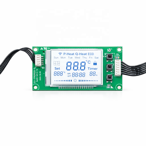 Carte de commande PCBA <span class=keywords><strong>pour</strong></span> <span class=keywords><strong>chauffage</strong></span> intelligent, programmable avec minuterie, verrouillage enfant et option Wi-Fi, gestion du <span class=keywords><strong>chauffage</strong></span>, personnalisation OEM - Product Image 2