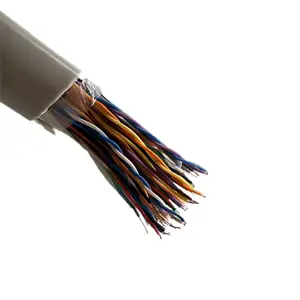 Multi Pair Communication Cable 0.4mm 0.5mm Bare Copper J11 Telephone Cable Indoor Outdoor 10 20 25 50 100 120 200 1200 Pairs