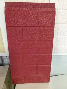 Panel Decorativo Exterior Metálico Tallado en PU, Revestimiento <span class=keywords><strong>de</strong></span> Pared Aislado, Panel <span class=keywords><strong>de</strong></span> Pared Tipo Sándwich para Exteriores, para Casas Contenedor Prefabricadas - Product Image 4