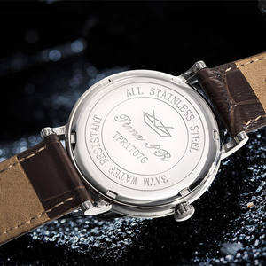 Reloj Automático Personalizado con Logotipo OEM para Hombre, <span class=keywords><strong>Marca</strong></span> <span class=keywords><strong>de</strong></span> Lujo con 5 ATM, <span class=keywords><strong>Relojes</strong></span> <span class=keywords><strong>de</strong></span> Cuero para Hombre, <span class=keywords><strong>Relojes</strong></span> <span class=keywords><strong>de</strong></span> Pulsera <span class=keywords><strong>de</strong></span> Cuarzo <span class=keywords><strong>de</strong></span> Lujo - Product Image 3