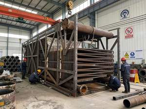 Chaudière industrielle à tube de flamme à huile thermique série YLW - Brûleur horizontal multi-combustibles pour charbon/paille/pellets de biomasse - Product Image 5