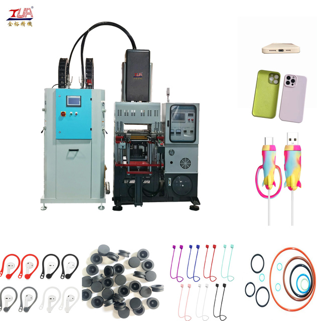 50 Ton Silicone Rubber Injection Molding Press Machine LSR Liquid Silicone Mobile Phone Accessories Manufacturers Machine