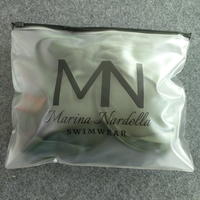 Recyclé Frsetd Sac D'emballage Pour Vêtements/Bikini PVC Clair Soutien-Gorge Zip Serrure Sac En Poly Pour Sous-Vêtements