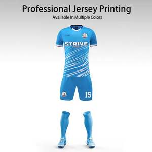 Maglia da calcio arancione per la squadra completa kit da calcio produttore di maglie da calcio personalizzate - Product Image 2