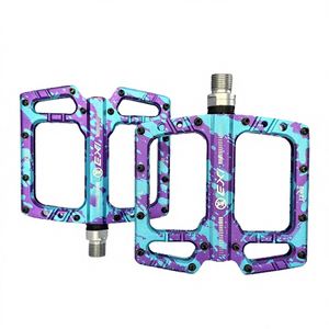 Pédale de vélo de montagne KEREACHY ultra-légère en aluminium anodisé dur, 3 roulements, axe CR-MO, haute résistance, antidérapante, large, étanche, JT62 - Product Image 4