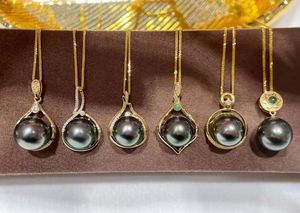 Regalos Xinfly para Mujer - Collar de Perlas Negras de Tahití - Joyería para Boda, Cumpleaños, Aniversario - Regalos para Mamá, Novia, Día de Navidad - Product Image 4