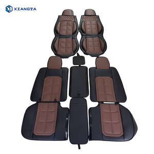 Xiangta Car Dealer Accessories Universal Design Breathable Leather Car Interior Cushion Seat Covers PVC for Sports Car Seats