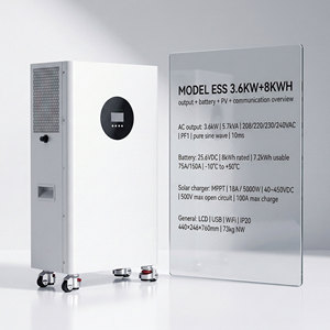 แบตเตอรี่สำรองพลังงานบ้าน 8kWh 51.2V LiFePO4 พร้อมจอ LCD ในตัว ระบบจัดการแบตเตอรี่ (BMS) รองรับ CAN RS485 RS232 รับผลิตแบบ OEM แบรนด์ส่วนตัว แบตเตอรี่โซลาร์ออลอินวัน - Product Image 3