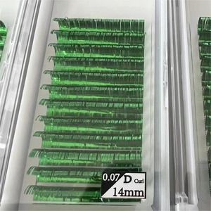 Nhãn Hiệu Riêng Tinsel Lông Mi Mở Rộng Màu Hồng Màu Xanh Màu Xanh Lá Cây Màu Spike <span class=keywords><strong>Lash</strong></span> Mở Rộng Tinsel <span class=keywords><strong>Lash</strong></span> Khay Vàng Ba Chiều <span class=keywords><strong>Lash</strong></span> - Product Image 2