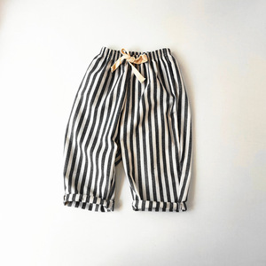 <span class=keywords><strong>Pantalones</strong></span> Casuales a Rayas para Niños y Niñas 2026, <span class=keywords><strong>Pantalones</strong></span> Holgados de Verano con Cordones, Ropa Cómoda para Niños - Product Image 2