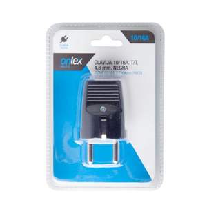 Spina Nera 10/16 A, per Connessione Sicura in Impianti Elettrici e Uso in Apparecchi Elettronici. - Product Image 2