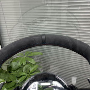 Roda kemudi <span class=keywords><strong>M</strong></span> kulit kustom kualitas tinggi, untuk BMW F07 F10 F18 F20 F21 F22 F30 F31 F32 F35 M3 F80 M4 F82 X5 E90 E92 F seri - Product Image 3