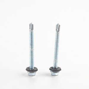 <span class=keywords><strong>Tornillos</strong></span> Autoperforantes de Acero al Carbono 1022 para Techos Metálicos, Fabricados en China, con Cabeza Hexagonal y Zincado Blanco, Arandela EPDM para Paneles Sándwich - Product Image 5