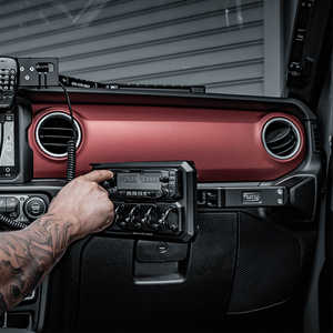 Fury 2020 2021 <span class=keywords><strong>2022</strong></span> KIT DE PANEL DE CONTROL DE Radio de aleación de aluminio CON SOPORTE DE TABLET para Jeep Gladiator JT - Product Image 1