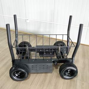 Usine Gym Accueil Réglable Tank Car Poids-Portant Luge Chariot Tirer Chariot Poids-Portant Résistance Tank Car avec Panier De Rangement - Product Image 2