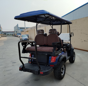 Voiture de golf <span class=keywords><strong>4x4</strong></span> 72V de luxe, 4 <span class=keywords><strong>places</strong></span>, scooter électrique rapide, 4 roues motrices, roues non homologuées pour la route, livraison gratuite, importé de Chine - Product Image 2