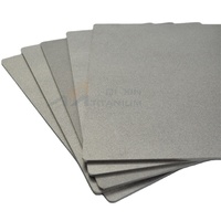 Plaque poreuse frittée au titane pour électrolyseur d'eau pure PEM