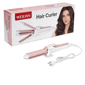 Plancha de Pelo Profesional 2 en 1, Rizador y Alisador, Doble Voltaje, de Cerámica, Portátil, Modelo WLX-913, Doble Función - Product Image 6