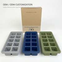 Bac à glaçons en silicone avec couvercle, moule carré à 10 cavités pour whisky, cocktails, thé glacé, bar, café, boissons, machine à glaces économique