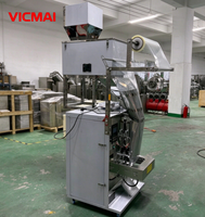 Machine d'emballage verticale automatique pour sachets, avec pesage de granulés et scellage, idéale pour l'emballage de petites collations, chips et frites