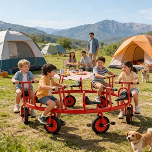 Bicicleta de Pedales Plegable para Niños de Primera Calidad con Música y <span class=keywords><strong>Pedal</strong></span> Antideslizante para Jugar en Interiores, Exteriores y Parques - Product Image 2