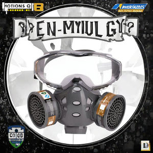 <span class=keywords><strong>Masque</strong></span> <span class=keywords><strong>respiratoire</strong></span> demi-visage en silicone réutilisable à 2 couches avec valve d'expiration pour la sécurité des <span class=keywords><strong>travaux</strong></span> de pulvérisation de peinture industrielle - Product Image 3