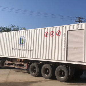 <span class=keywords><strong>Station</strong></span> d'essence de conteneur mobile montée sur dérapage d'usine chinoise de 20 pieds 40 pieds pour <span class=keywords><strong>le</strong></span> matériel d'acier au carbone d'essence et de diesel - Product Image 1