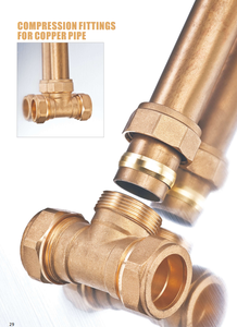 Miaoyi <strong>Pipe</strong> <strong>Copper</strong> Fit Compression Brass Fittings <strong>Copper</strong> Fittings - Product Image 3