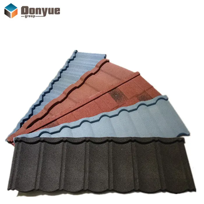 Trọng Lượng Nhẹ Vật Liệu Lợp/Quy Mô Cá Cà Phê Nâu Roof Tile/Đá Tráng Thép Tấm Lợp