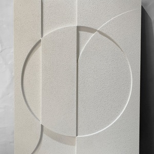 Pintura al Óleo Minimalista Moderna, Pintada a Mano, Arte de Pared Enmarcado para Decoración de Espacios Abiertos - Product Image 3