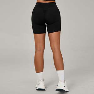 Pantalones cortos deportivos de Yoga de nuevo estilo, pantalones cortos de entrenamiento ajustados de cintura alta, pantalones de Yoga transpirables de cadera de melocotón de secado rápido para correr - Product Image 6