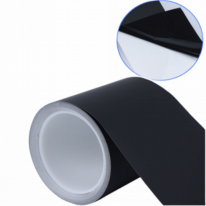 Vizlent Black Resistant High Temperature PCB Barcode Serial Number Label Custom Polyimide Sticker Jumbo Roll Material - Product Image 1