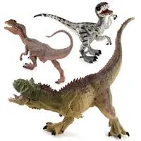 יורה קלאסי סדרת דינוזאור פלסטיק צעצוע דגם של העולם של דינוזאורים כפול כתר