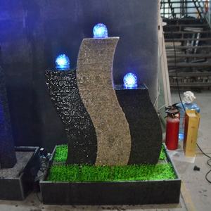 Fornitore <span class=keywords><strong>di</strong></span> Fontane a Muro con Cascata in Granito con Illuminazione - Product Image 6