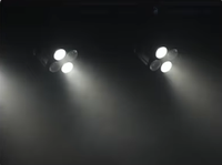 Lumière matricielle étanche COB Four-Eye LED RGBW DMX512 IP65 4*50W LED Par parc à thème et éclairage de mariage extérieur