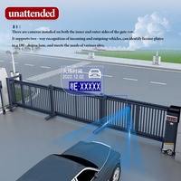 Sheng shi chang long Moderne Aluminium-Schiebe-Sicherheits tore Auffahrt Kennzeichen erkennung Puerta Deslizante Puerta Cor redera
