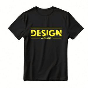 เสื้อยืดแขนสั้นผ้าโพลีเอสเตอร์ผสมสแปนเด็กซ์สำหรับผู้ชายและผู้หญิง พิมพ์ลายซิลค์สกรีน โลโก้สั่งทำได้ รับผลิตแบบ OEM ODM เสื้อผ้าส่งเสริมการขาย - Product Image 1