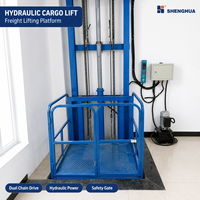 Nouvelle plateforme élévatrice mobile hydraulique sans engrenages de 10 m pour entrepôt, mini-élévateur de marchandises, monte-charge, à vendre