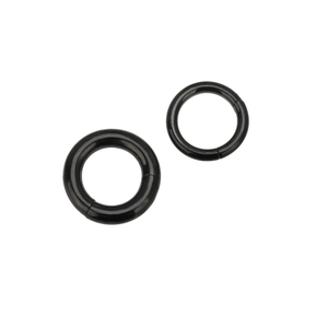 Showfay acciaio chirurgico anelli a cerchio 316L anelli al naso grandi dimensioni gioielli Clicker segmento anelli all'ingrosso - Product Image 2