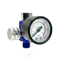 Régulateur de pression d'air professionnel en ligne avec manomètre 140psi 150psi 180psi pour pistolet de pulvérisation de précision