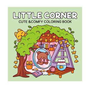 Nuevo Producto Transfronterizo: <span class=keywords><strong>Libro</strong></span> para Colorear de Papel, MOMENTOS DE NIÑA, <span class=keywords><strong>Libro</strong></span> de Dibujo y Garabatos, Lindo y Acogedor - Product Image 5