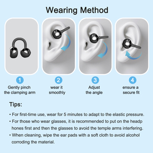 Aides auditives numériques à 16 canaux rechargeables écologiques à clip d'oreille Réduction du bruit Annulation du rétroaction Confort <span class=keywords><strong>auditif</strong></span> - Product Image 3