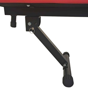 CZFIT Banc de musculation pliable 6-en-1 de 900 lb avec support de squat, rack de curls et extension de jambe pour salle de sport à domicile - Product Image 4