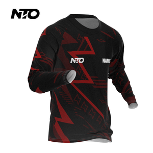 Heren Downhill Sportkleding Mountainbike Mtb Sport Shirt T-Shirt Cross-Country Dh Motorfiets Sport Shirt Custom Sample Maken - Product Image 5