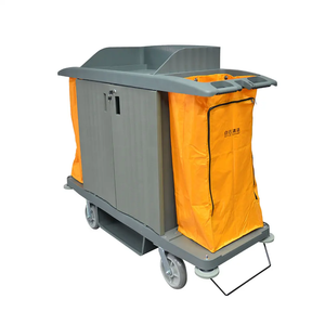 Nouveau Look Hôtel Maid Cart Solution efficace de nettoyage ménager en plastique - Product Image 5