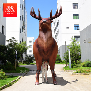 Anpassbare aufblasbare 360-Grad-Werbefigur Custom Elk Animal Cartoon für Marketing & Promotions - Product Image 2