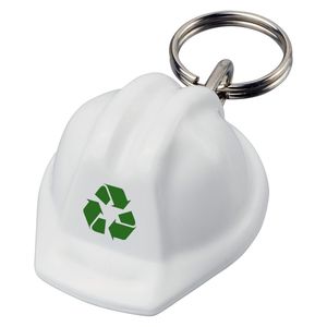 Porte-clés Casque de Chantier Robuste en Alliage de Zinc, Casque d'Ingénierie 3D Premium, Idéal pour Cadeaux d'Affaires Haut de Gamme - Product Image 3