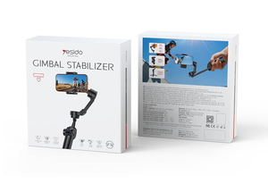 Yesido Palo Selfie Telescópico Extensible de Aleación de Aluminio de 170 cm, Trípode con <span class=keywords><strong>Estabilizador</strong></span> de Gimbal de 3 Ejes SF32 - Product Image 6